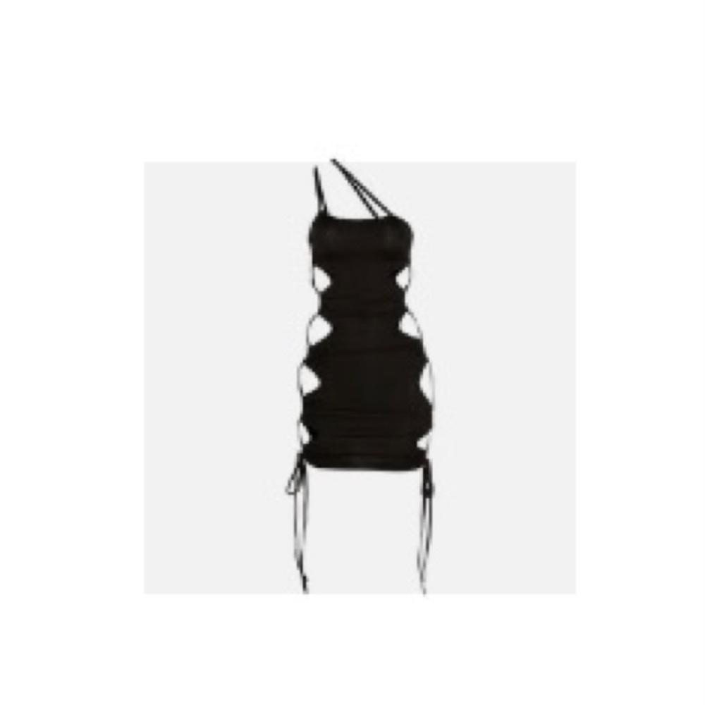 Edit 10 Black Cut Out Dress